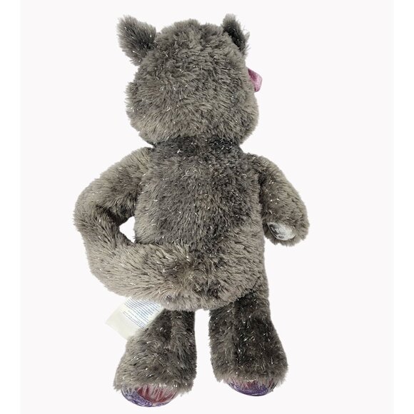 Build-A-Bear Violet The Wolf 25th Birthday Plush Toy Sparkle Fur Limited Edition - Picture 6 of 7